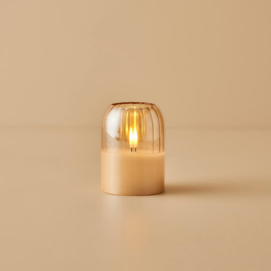 Alessia LED Kaars Amber (10 cm)