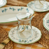 Eucalyptus Stoneware 26-delige ontbijtset voor 6 personen Groen