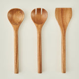 Allison 3-delige Acacia Serveerset Naturel (29,5x7,5 cm)