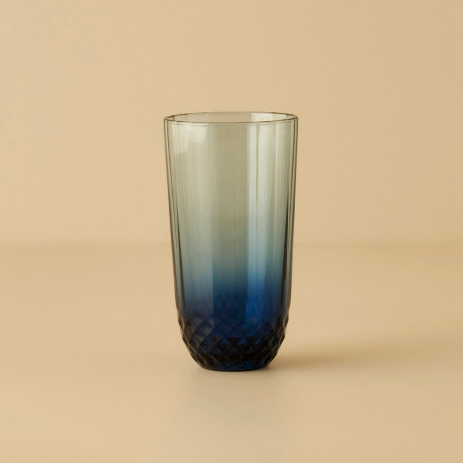 Colore Cut Drankglas Blauw (345 cc)