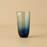 Colore Cut Drankglas Blauw (345 cc)