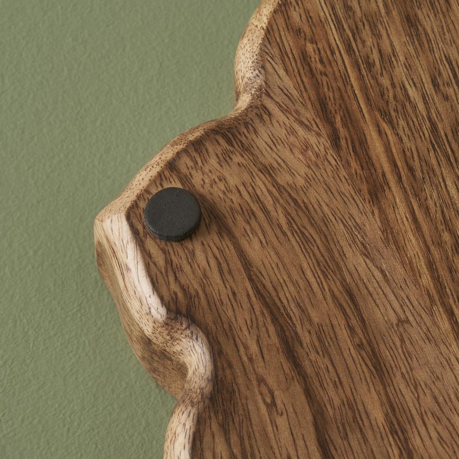 Rico Mangoboom Decoratief Bord Naturel (22x3,5x22 cm)