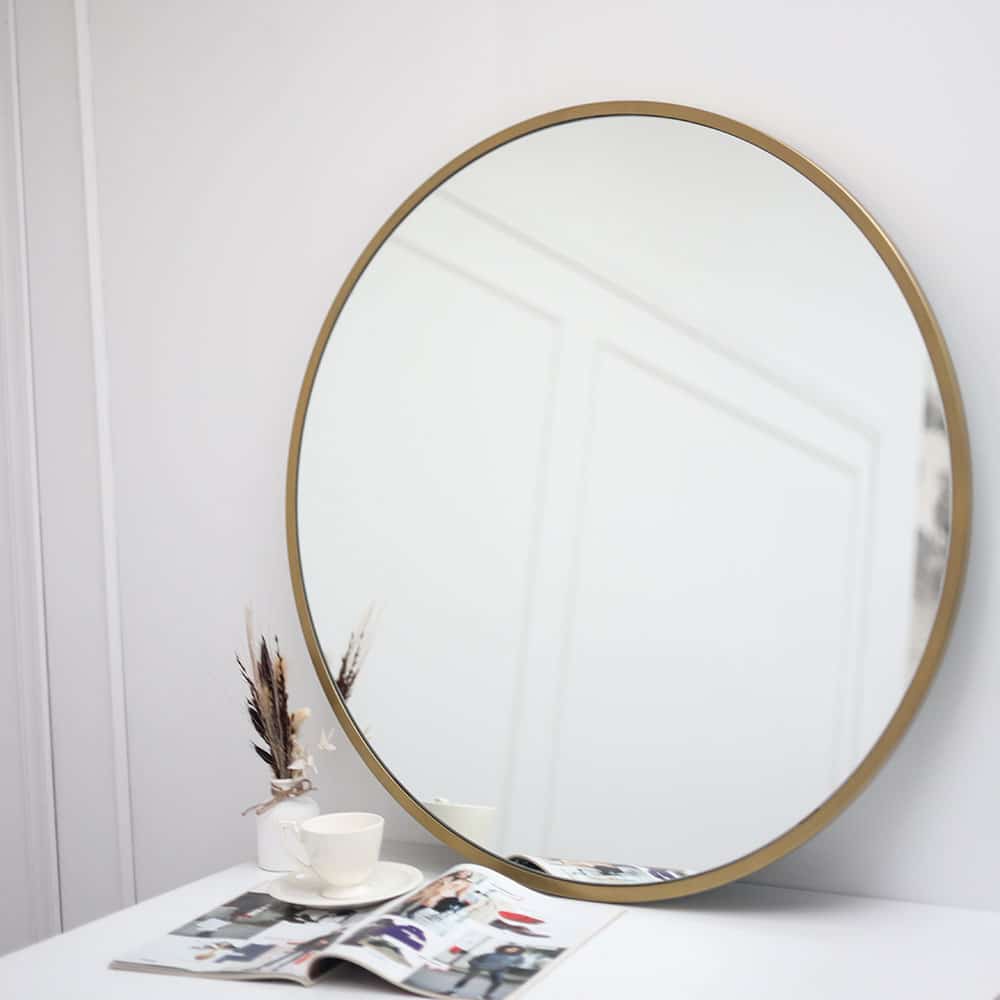 Luxe-Gouden-Ronde-Spiegel-Shoot