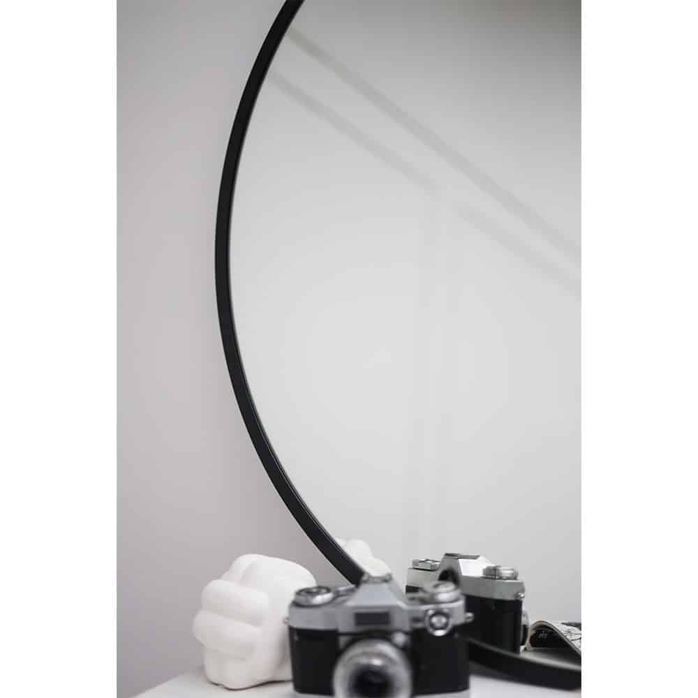 Grote-Zwarte-Ronde-Spiegel-Frame