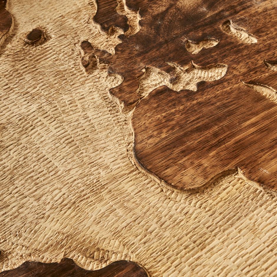 Tina Mangoboom Decoratieve Schaal Natuurlijk (45x5x45 cm)