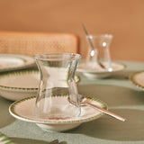 Bloemen Porselein 44 Delen Diner- en Ontbijtset