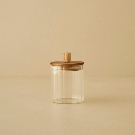 Beatrice Houten Dekselpot Naturel (450 cc)