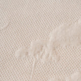 100% katoenen exclusieve jacquard tweepersoonsbedspreiset ecru (240x260 cm)