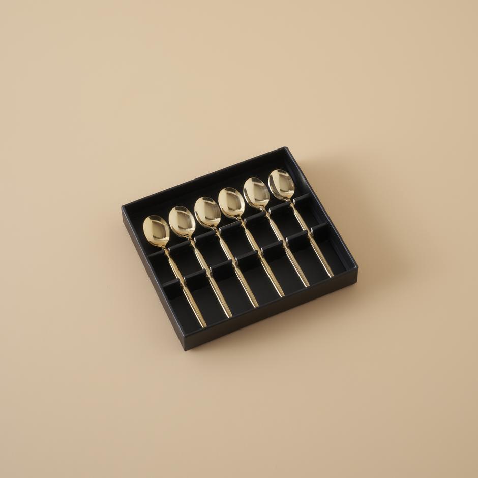 Siena 6-delige theelepelset