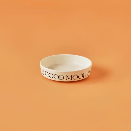 Motto Keramiek Snackschaal Wit (13 cm)