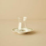 Lemoncello porseleinen theeglazenset van 6 stuks (170 ml)