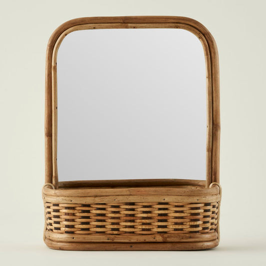 Grin Staande Spiegel Naturel (41x31x13 cm)