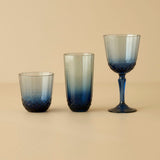 Colore Cut Drankglas Blauw (345 cc)