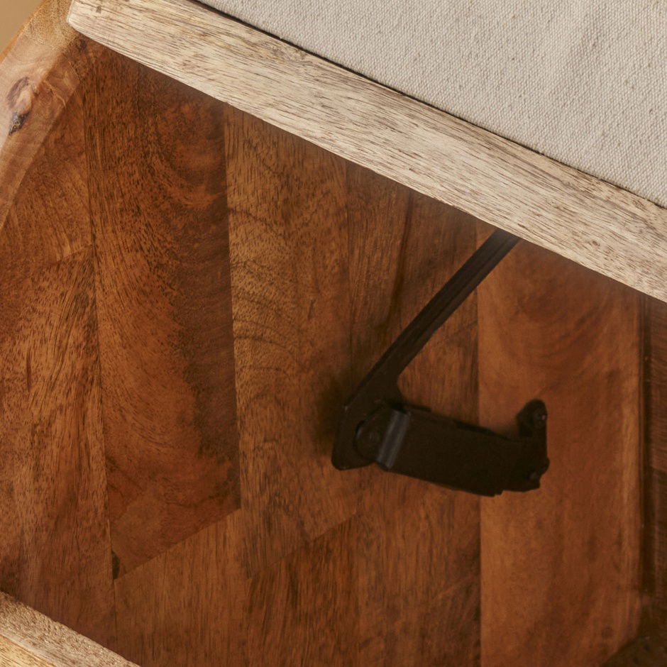 Olivia Mangoboombank Natuurlijk (64x35x50 cm)