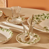 Petit Bonheur 44-delige diner- en ontbijtset groen