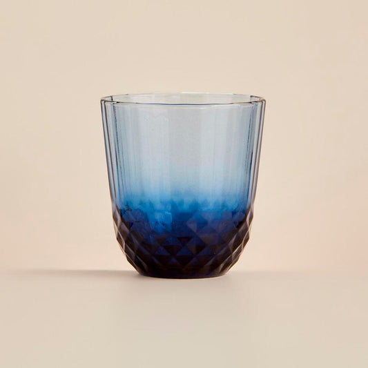 Colore Cut Glass Blue (320 cc)