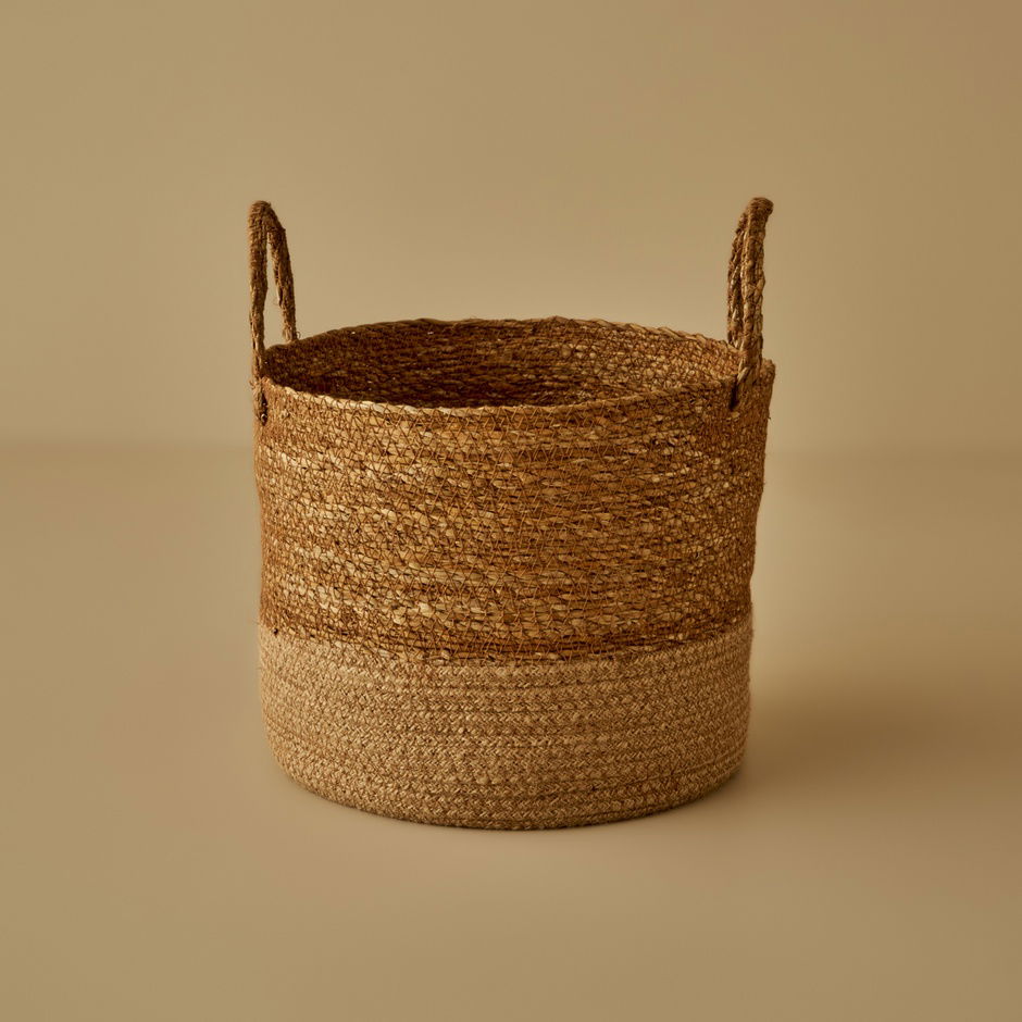 Aster Wicker Decoratieve Mand Naturel (29x25 cm)