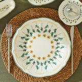 Adelina Stoneware 26-delige ontbijtset voor 6 personen Groen