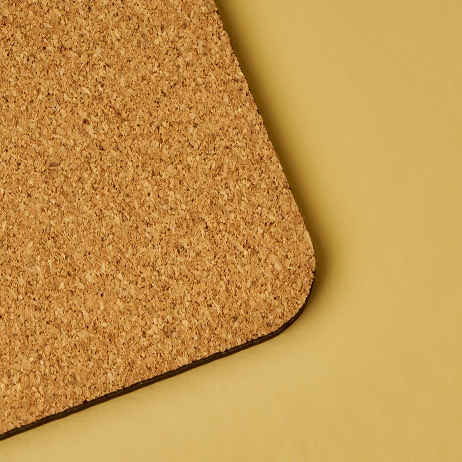 Lemoncello onderzetters (6 stuks, 10x10 cm)