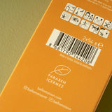 Hill Half Painted Twisted Candlestick Kaarsenset van 2 Mosterd (18x2 cm)