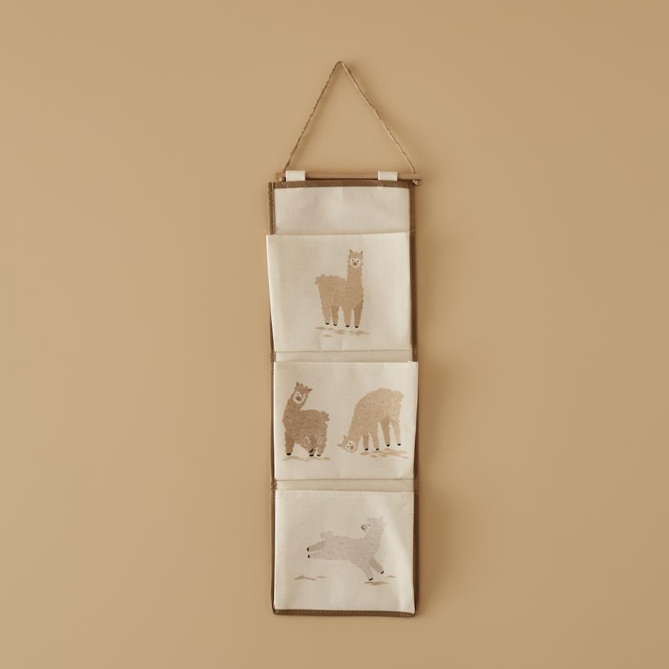 Alpaca Hangende Organizer Beige (20x60 cm)