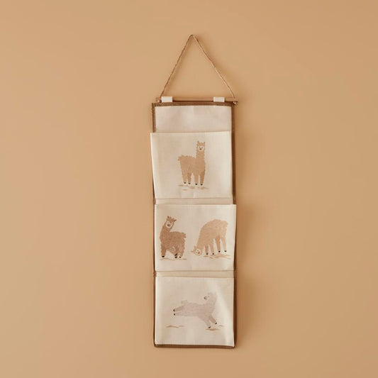 Alpaca Hangende Organizer Beige (20x60 cm)