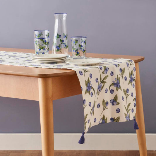 100% katoenen Blueberry loper (50x150 cm)