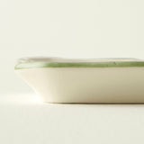 Julia Stoneware Mini Serveerbord Groen (14x9,5 cm)