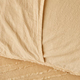 100% katoenen Bohemian tweepersoonsbedspreiset crème (240x260 cm)