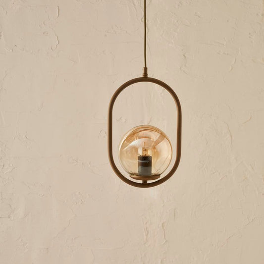 Thuru Hangende Kroonluchter Antiek (17x105 cm)