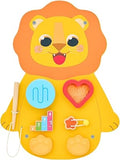 Montessori Leeuw Busy Board – Houten Educatief Activiteitenbord voor Baby & Peuter