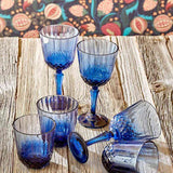 Colore Cut Glass Blue (310 cc)