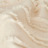 100% katoenen Bohemian tweepersoonsbedspreiset crème (240x260 cm)