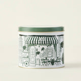 Scene keramische 2-delige koffiekopjesset groen (105 cc)