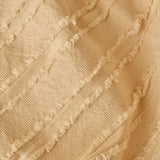 100% katoenen Bohemian tweepersoonsbedspreiset crème (240x260 cm)