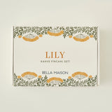 Lily Porseleinen Koffiekopjesset van 2, Groen (90 ml)