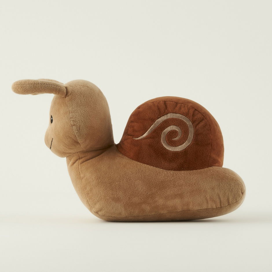 Slak Pluche Slaapvriend Bruin (12x29x30 cm)