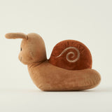 Slak Pluche Slaapvriend Bruin (12x29x30 cm)