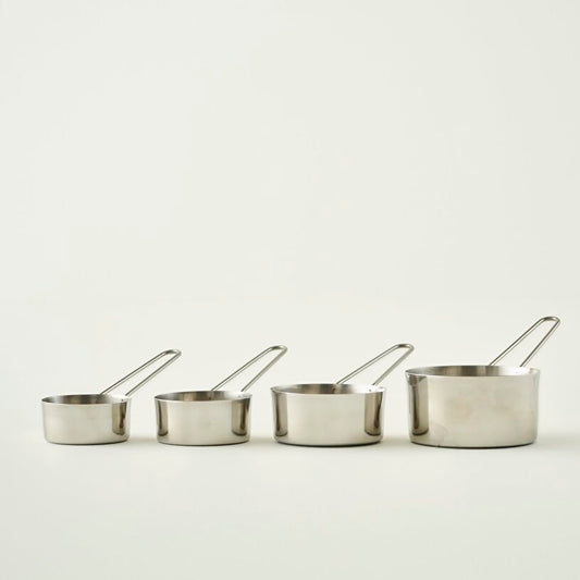 Vave Çelik Ölçü Kabı Seti Beyaz