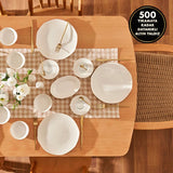 Opal Porselen 26 Parça 6 Kişilik Kahvaltı Takımı Gold