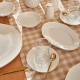 Opal Porselein 26-delige Ontbijtset voor 6 Personen Goud