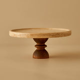 Ephesus Traverten Kek Standı Naturel (25 cm)