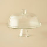 Line Taartstandaard met Glazen Deksel