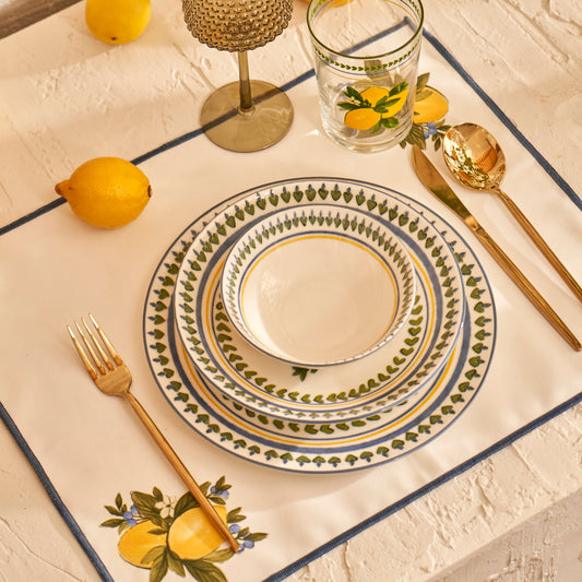 Lemoncello 24 delige Serviesset 6 personen