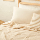 %100 Katoen Bexley Tweepersoons Bedsprei Vizon (200x220 cm)