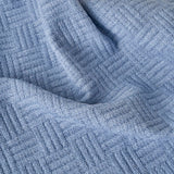 Marineblauw dekbedovertrekset van 100% katoen, tweepersoons (200x220 cm)