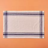 Set van 3 Liberty droogdoeken van 100% katoen, marineblauw (45x65 cm)