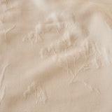 100% katoenen exclusieve jacquard tweepersoonsbedspreiset ecru (240x260 cm)