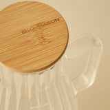 Alice Natural Oil Fles met Bamboe Deksel (1000 cc)