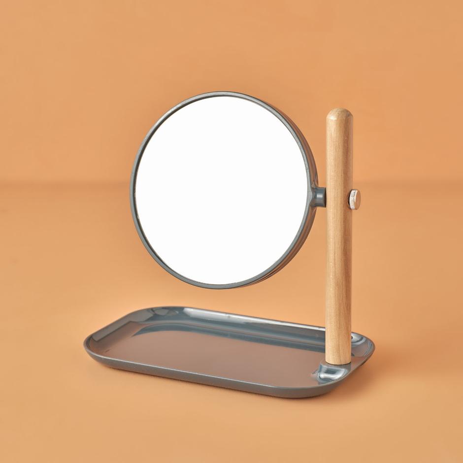 Pansy Spiegel Ayna Blauw (22x14x23 cm)